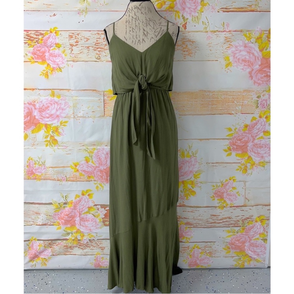 Worn once! Jodifl Tie-Front Maxi Dress M